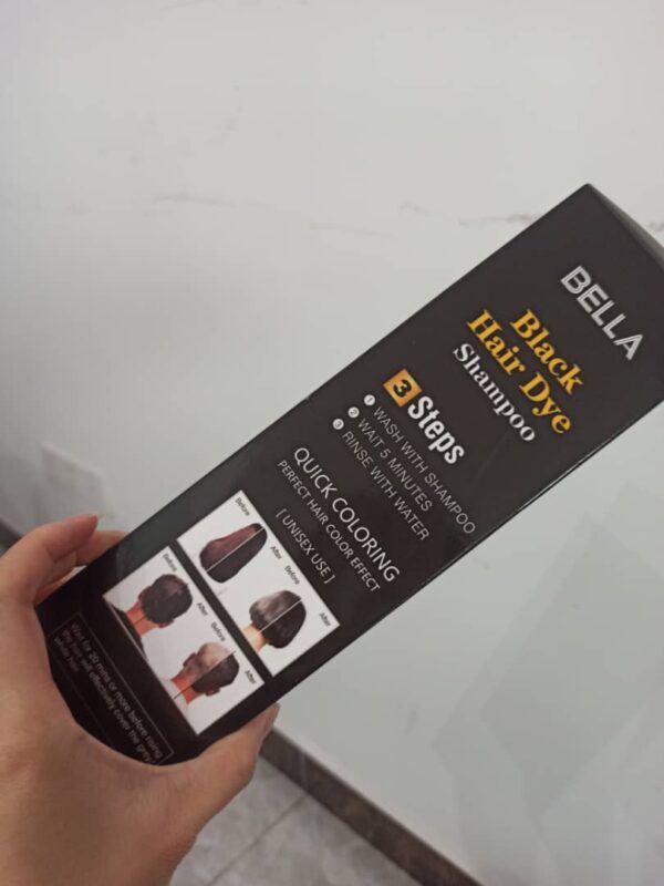 BELLA Black Hair Dye Shampoo - Bild 2